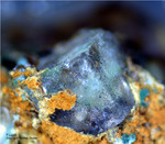 Griechenland Lavrion Mineralien Christiana Fluorit