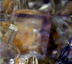 Griechenland Lavrion Mineralien Christiana Fluorit