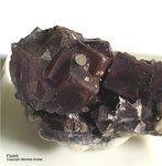 Griechenland Lavrion Mineralien Christiana Fluorit