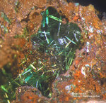 Griechenland Lavrion Mineralien Hilarion Brochantit