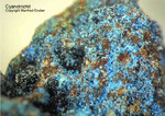Griechenland Mineralien Lavrion Laurion Hilarion Cyanotrichit