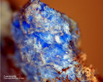 Griechenland Mineralien Lavrion Laurion Hilarion Cyanotrichit