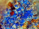 Griechenland Mineralien Lavrion Laurion Hilarion Cyanotrichit