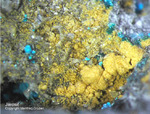 Griechenland Mineralien Laurion Hilarion Jarosit