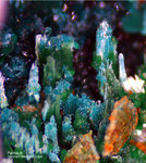 Mineralien Griechenland Lavrion Hilarion Parnauit