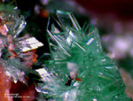 Griechenland Lavrion Mineralien KM3 Annabergit