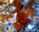 Griechenland Lavrion Mineralien Plaka Wulfenit