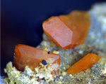 Griechenland Lavrion Mineralien Plaka Wulfenit
