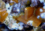 Griechenland Lavrion Mineralien Plaka Wulfenit