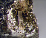 Griechenland Lavrion Mineralien Passa Limani Phosgenit