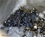 Mineralien Schweiz Lengenbach Galenit