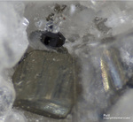 Mineralien Schweiz Lengenbach Rutil
