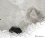 Mineralien Schweiz Lengenbach Rutil