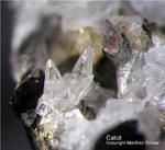 Eifel Mineralien Graulei Calcit 