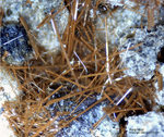 Eifel Mineralien Nickenicher Sattel Amphibol