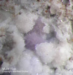 Eifel Mineralien Bellerberg Mullit lila