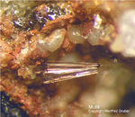 Eifel Mineralien Bellerberg Mullit lila