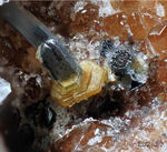 Eifel Mineralien Wannenköpfe Korund