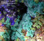Griechenland Lavrion Mineralien Christiana Malachit