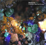 Griechenland Lavrion Mineralien Christiana Malachit