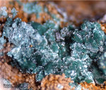 Griechenland Lavrion Mineralien Christiana Malachit