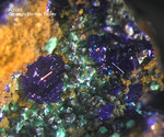 Mineralien Griechenland Lavrion Hilarion Azurit