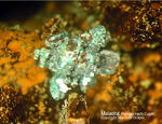 Mineralien Griechenland Laurion Hilarion Malachit