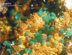 Mineralien Griechenland Laurion Hilarion Malachit