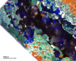 Mineralien Griechenland Laurion Hilarion Malachit