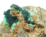 Lavrion Mineralien Km3 Glaukosphaerit