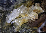 Griechenland Lavrion Mineralien Passa Limani Cerussit