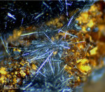 Griechenland Lavrion Mineralien Villia Pyrolusit