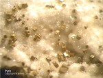 Bayern Mineralien Maroldsweisach Zeilberg Pyrit