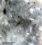 Bayern Mineralien Maroldsweisach Zeilberg Thaumasit