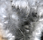 Bayern Mineralien Maroldsweisach Zeilberg Thaumasit