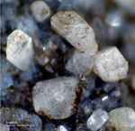 Harz Mineralien Gabbro Analcim