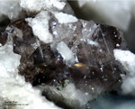 Harz Mineralien Gabbro Axinit