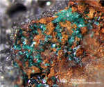 Mineralien Mansfelder Revier Eckhardthütte Brochantit