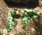 Mineralien Mansfelder Revier Kupferkammerhütte Hettstedt Malachit
