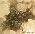 Eifel Mineralien Mendig Pyroxen
