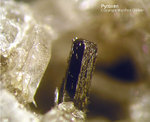 Eifel Mineralien Mendig Pyroxen