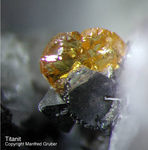 Eifel Mineralien Mendig Titanit