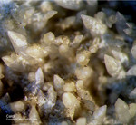 Harz Mineralien Gabbro Calcit