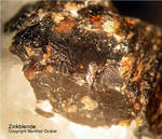 Harz Mineralien Oberschulenberg Zinkblende