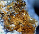 Harz Mineralien Gabbro Limonit