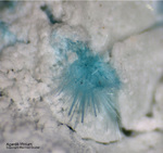 Griechenland Lavrion Mineralien Hilarion Agardit-Yttrium