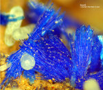 Mineralien Griechenland Lavrion Hilarion Azurit