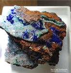 Mineralien Griechenland Lavrion Hilarion Azurit