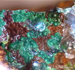 Mineralien Griechenland Lavrion Hilarion Konichalcit