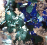 Mineralien Griechenland Laurion Hilarion Malachit